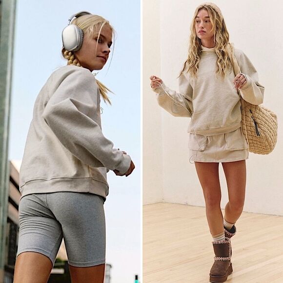NWT Free People Movement For The Win Pullover - Picture 1 of 15